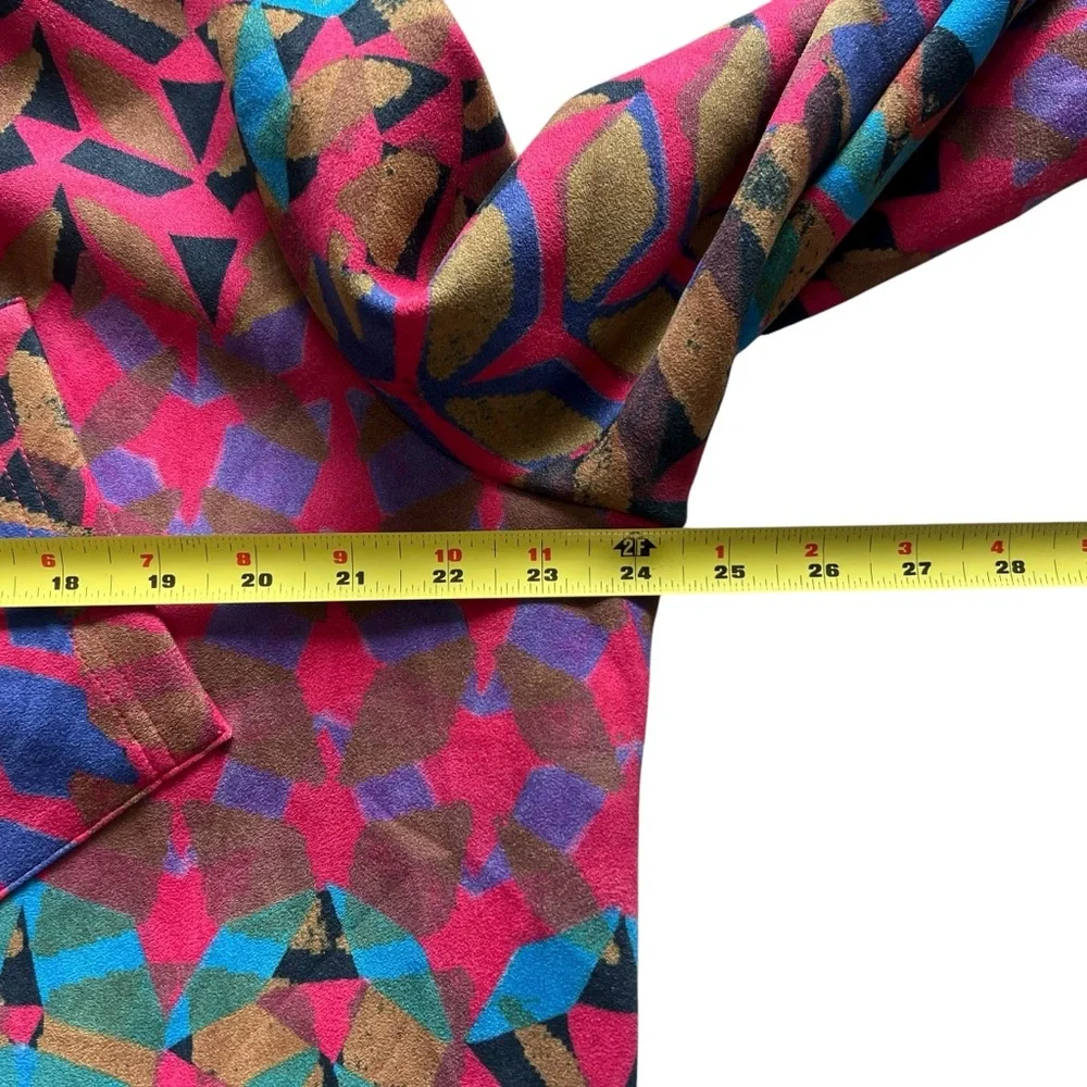 Desigual Retro Patch OLAHRAGA Jacket Size L/XL - Picture 9 of 16